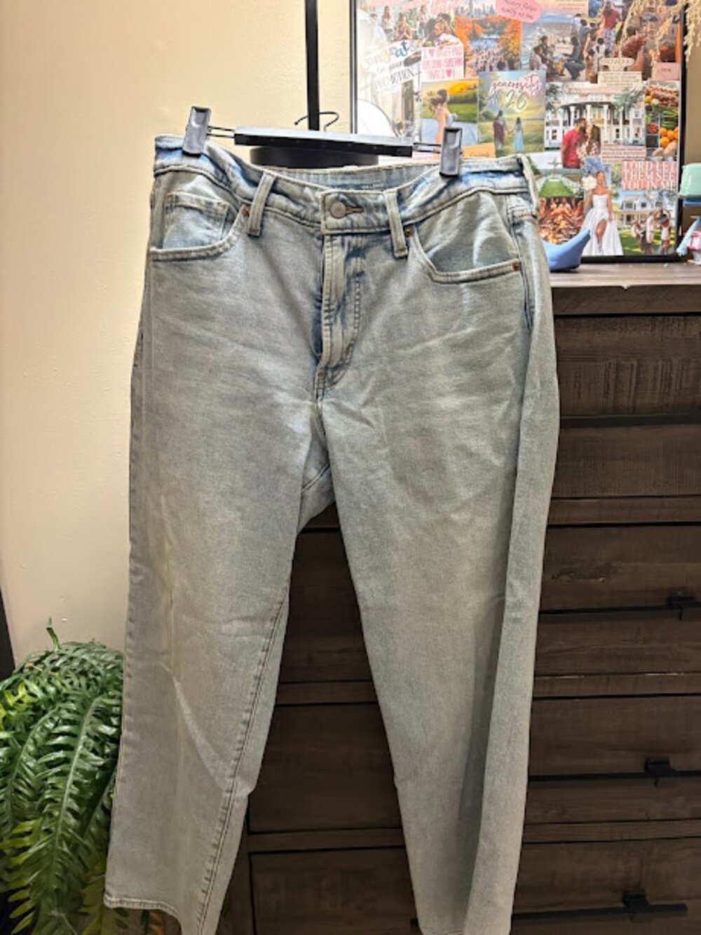 OLD NAVY OG LOOSE JEANS, WOMENS, SIZE 12